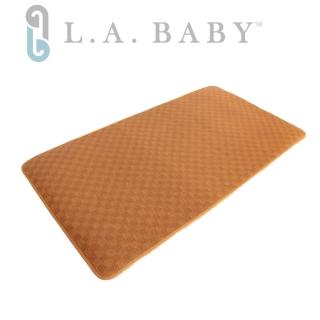 【美國 L.A. Baby】3D蜂巢立體嬰兒紙纖透氣涼蓆床墊(M)