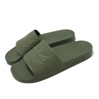 【adidas 愛迪達】拖鞋 Shmoofoil Slide 軍綠 聯名 男鞋 女鞋 愛迪達 Mark Gonzales(IG5255)