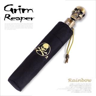 【RainSky】Grim Reaper 冥判官骷髏-典藏版自動傘 /晴雨傘造型傘(兩款圖案隨機)