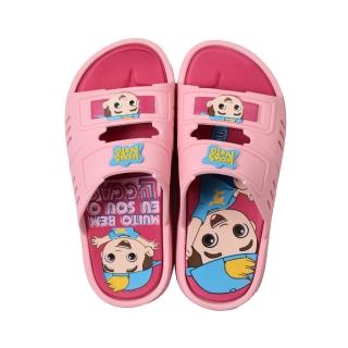 【GRENDENE KIDS】童鞋LUCCAS NETO TROSLEI系列 亮薔薇粉/薔薇粉 型號：22297(巴西品牌、巴西拖鞋、防水)
