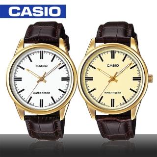 【CASIO 卡西歐】日系時尚指針型男錶(MTP-V005GL)