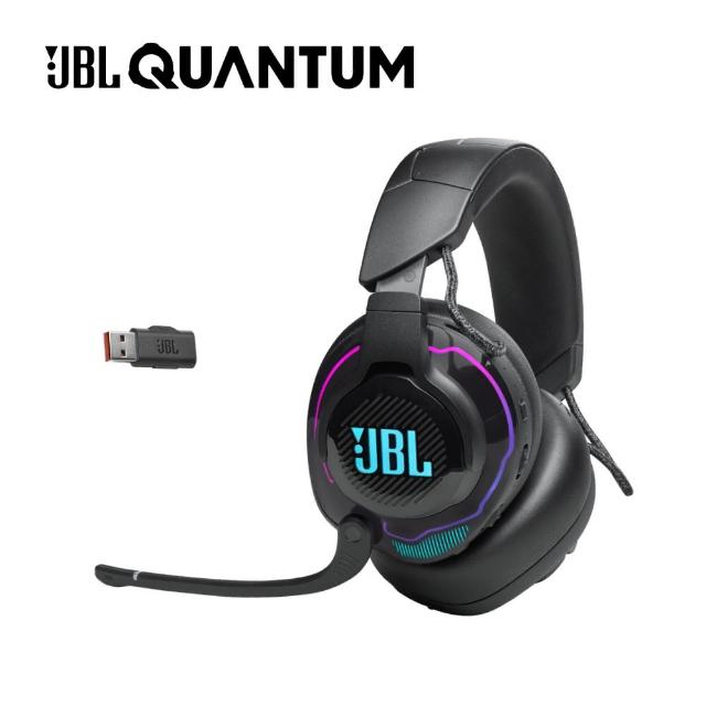 【JBL】Quantum 910 RGB頭部追蹤環繞音效(無線降噪電競耳機)