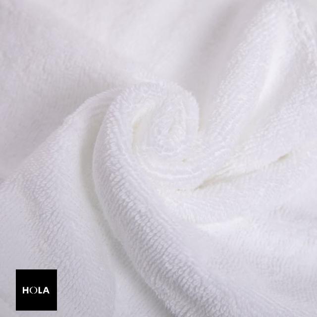 【HOLA】土耳其純棉方巾-瓷石白30*30
