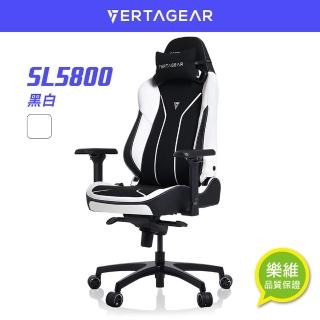 【VERTAGEAR】SL5800 HygennX 人體工學電競椅 黑白(原廠保固兩年)