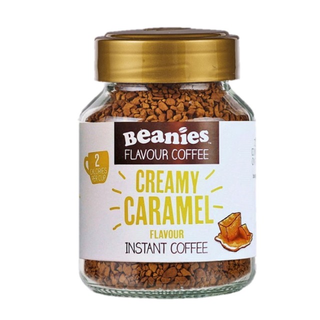 【Beanies】香濃焦糖風味即溶咖啡(50g/瓶)
