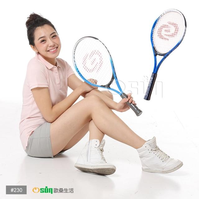 【Osun】FS-T230兒童網球拍(藍白CE-185)