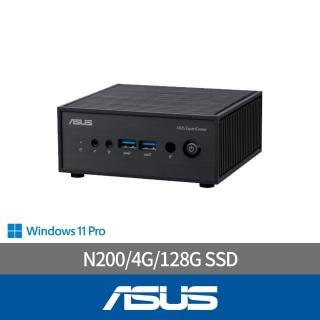 【ASUS 華碩】N200四核迷你電腦(ExpertCenter PN42/N200/4G/128G SSD/W11P)