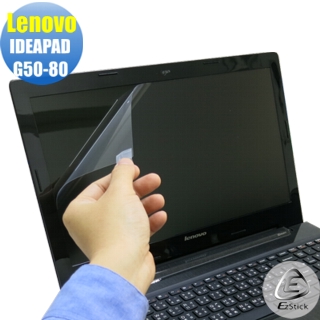 【EZstick】Lenovo G50-80 專用 靜電式筆電LCD液晶螢幕貼(可選鏡面或霧面)