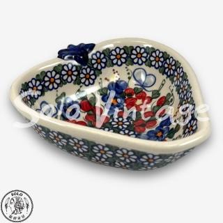 【SOLO 波蘭陶】Vena 波蘭陶 15CM 草莓造型碗 蝴蝶花園系列