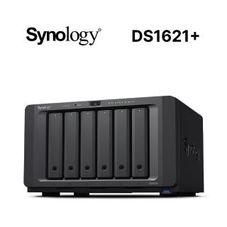 【Synology 群暉科技】搭 HAT3300 6TB x2 ★ DS1621+ 6Bay NAS 網路儲存伺服器