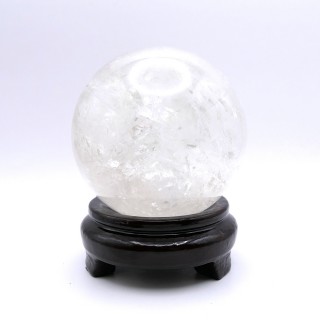 【寶峻晶石館】白水晶球 9.3cm(WB40)