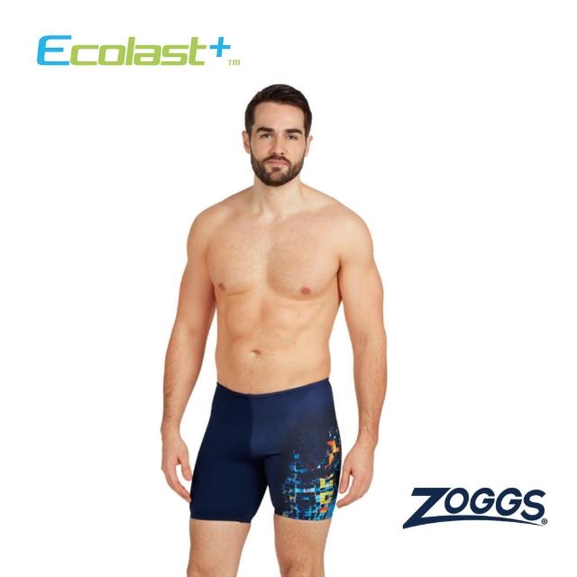 【Zoggs】男性《油彩矩陣》 運動五分泳褲(成人泳褲/鐵人泳褲/三鐵泳褲/競賽泳褲)