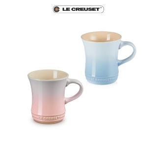 【Le Creuset】瓷器小馬克杯(糖果粉/海岸藍)