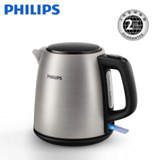 【Philips 飛利浦】1.0L 不鏽鋼煮水壺 HD9348(HD9348)