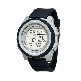 【JAGA 捷卡】M1224 多功能計時日期顯示手錶 時尚外觀