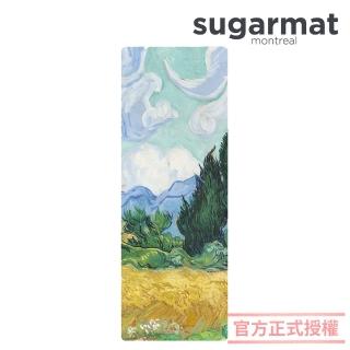 【加拿大Sugarmat】頂級加寬PU瑜珈墊 1.8mm(麥田裡的絲柏樹 Wheatfield)