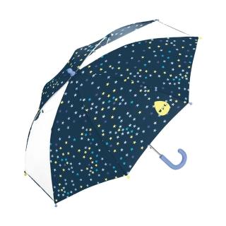 【w.p.c】日本Wpc. 兒童雨傘 透明視窗 安全開關傘(W147 夏夜星空)