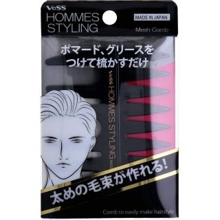 【COMBO!】日本製專業級梳齒設計飽滿髮束粗獷自然風格神器美髮造型寬齒梳(洗髮洗頭溼髮/手把手拿扁梳子)