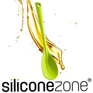 【Siliconezone】施理康耐熱西式料理公匙/服務匙-果綠色(果綠色)