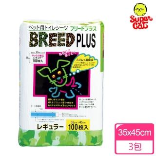 【日本SuperCat】寵物用尿布墊 35x45cm 100入(3包)