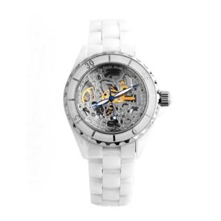 【范倫鐵諾˙古柏】藍寶石水晶高精密全陶瓷自動上鍊機械手錶腕錶