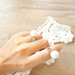 【梨花HaNA】韓國自由存在大珍珠麻花戒指