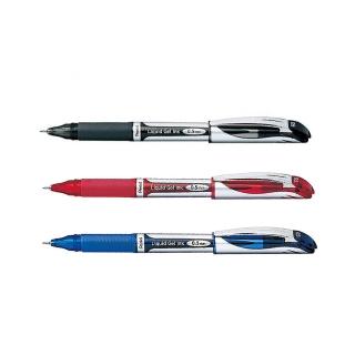 【Pentel 飛龍】ENERGEL 極速鋼珠筆 0.5mm/支 BLN55(黑/紅/藍)