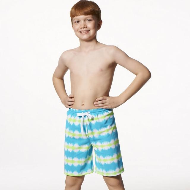 【SARBIS】MIT彈性兒童海灘泳褲(附泳帽B65501)