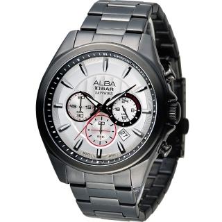 【ALBA 雅柏】活力型男競速計時腕錶 母親節(VD53-X219SD AT3829X1)