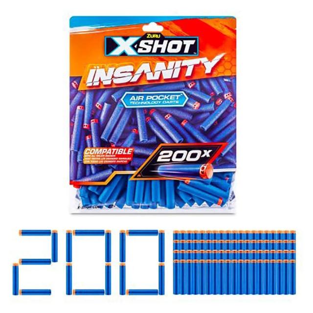 【X-SHOT】X-Shot 狂戰士系列 - 子彈補充包(200入)