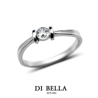【DI BELLA】璀璨星空 真鑽情人戒指(女款)