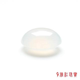 【雅紅珠寶】天然白翡翠蛋面-冰肌玉骨(蛋面)