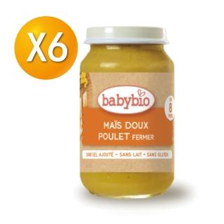 【法國BABYBIO】生機鮮蔬雞肉泥(200gx6)