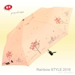 【RainSky】艾蜜莉夢境-UV晴雨傘(多色可選)