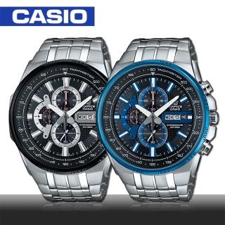【CASIO 卡西歐 EDIFICE 系列】賽車時尚魅力紳士腕錶(EFR-549D)