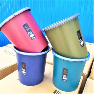 【SW】5入 北歐風 手提式垃圾桶 水桶(無蓋式垃圾桶 24*17.5*23.5cm)