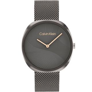 【Calvin Klein 凱文克萊】CK 都會時尚米蘭帶手錶-36mm/灰(CK25200248)