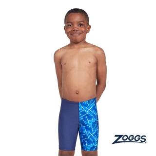 【Zoggs】男孩堆砌閃電運動五分泳褲(游泳/海邊/比賽/競賽/訓練/鐵人/三鐵/男童/大童)