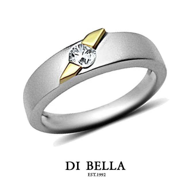 【DI BELLA】HONEY DIAMOND 真鑽情人戒指(男款)