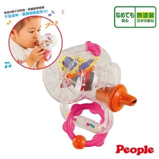 【日本People】新口哨笛智育玩具(新生兒/5感刺激/不含塗料)