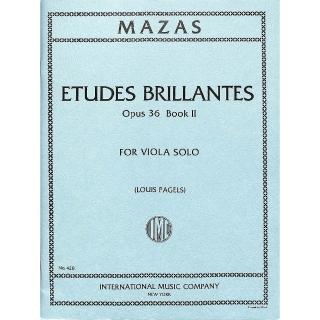 【Kaiyi Music 凱翊音樂】馬札斯：中提琴練習曲作品36第2冊 Mazas Etudes Brillantes Op.36 Book 2 Viola