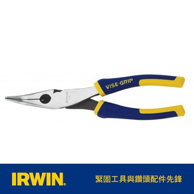 【IRWIN 握手牌】8 彎形尖嘴鉗200mm(IW-10505506)