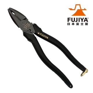 【Fujiya 富士箭】偏芯強力膠柄鋼絲鉗200mm(3000N-200BG)