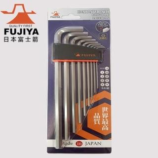 【Fujiya 富士箭】加長六角板手組-9支組(LH330-9S)