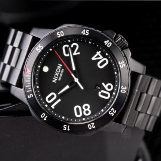 【NIXON】THE Ranger 大數字潮流設計腕錶-黑(A506-001)