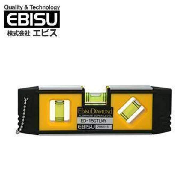 【EBISU】防震強磁水平尺 附磁(ED-15GTLM)