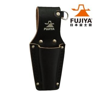 【Fujiya 富士箭】高級黑牛皮腰間鉗子收納袋-單支型(LP-1DSB)
