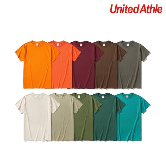 【United Athle】基本色-彩色-日本授權 5001-01 5.6OZ 舒適 短T(舒適 短T 素T)