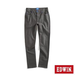 【EDWIN】男裝 藍光動能全方位彈力小直筒牛仔褲(暗灰色)
