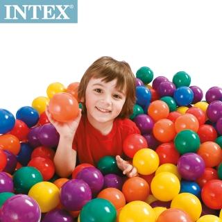 【INTEX】100顆遊戲球-直徑8cm(49600)